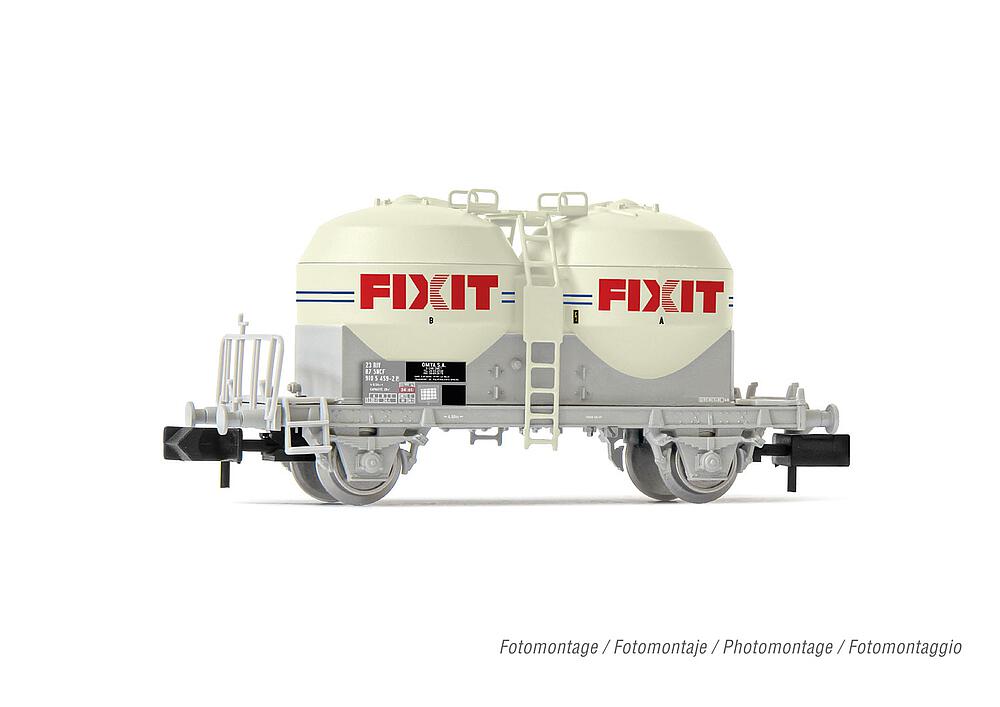 ARNOLD HN6641   N  SNCF, wagon à 2 essieux. Wagon-silo Ucs 