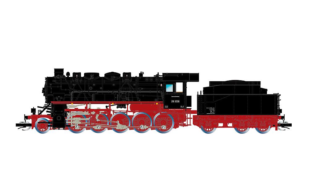 ARNOLD HN9067   TT  DR, locomotive à vapeur 58 1228 