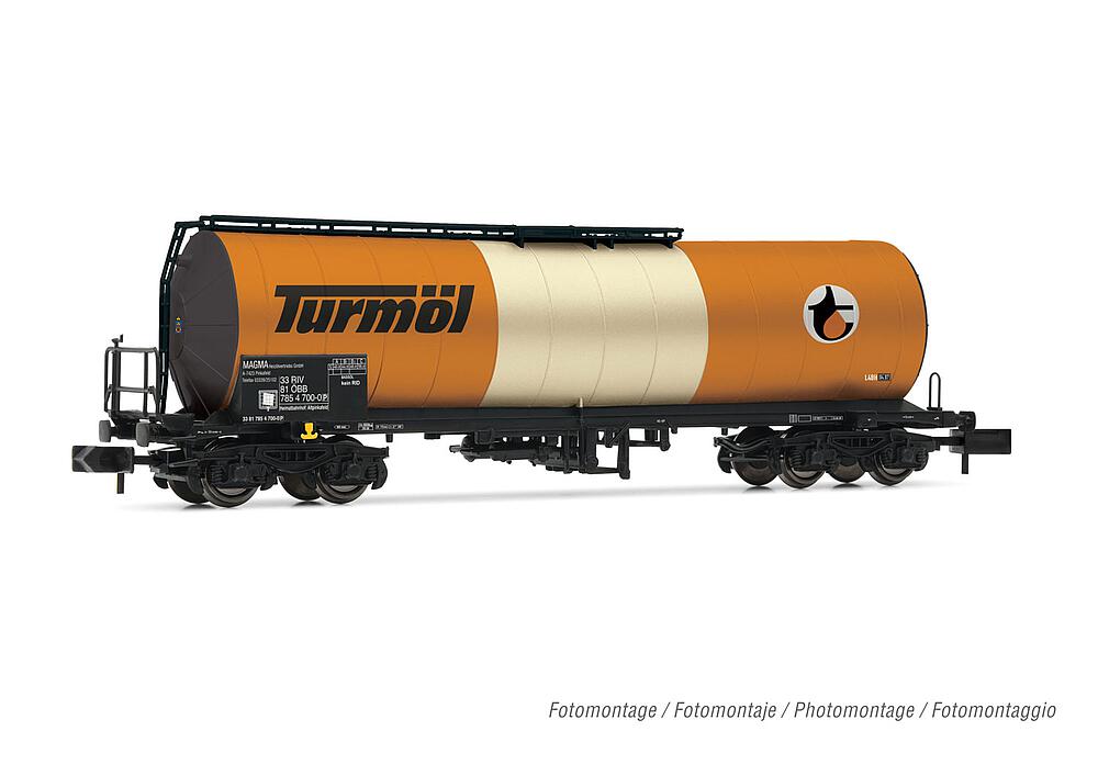 ARNOLD HN6632   N  ÖBB, wagon-citerne isolé à 4 essieux 