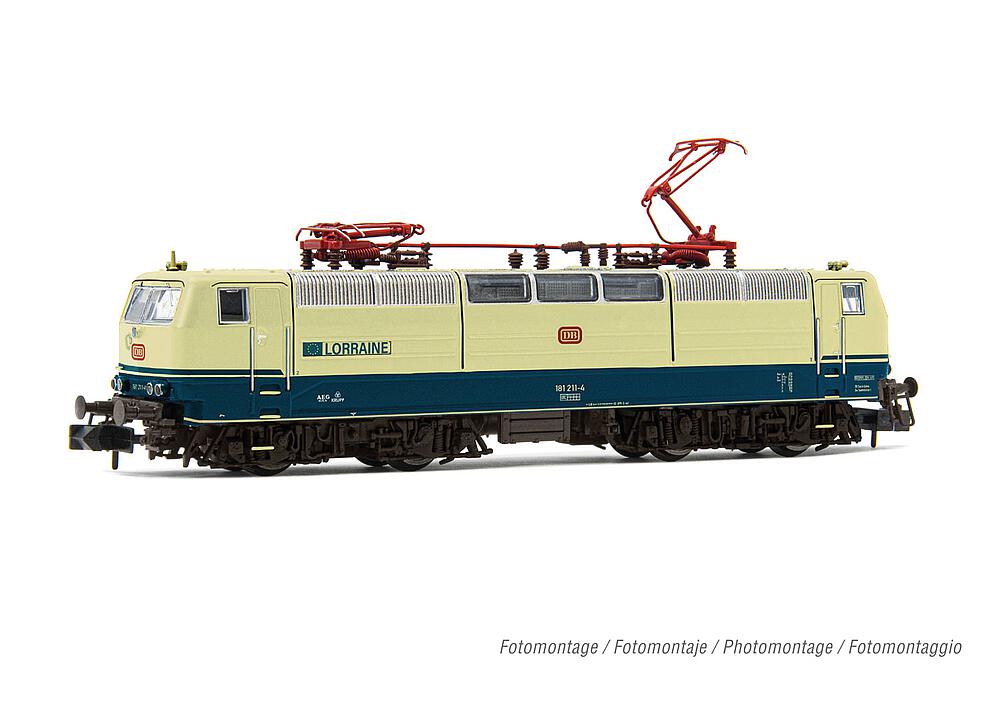 ARNOLD HN2606   N  DB, locomotive électrique 181 211-4 