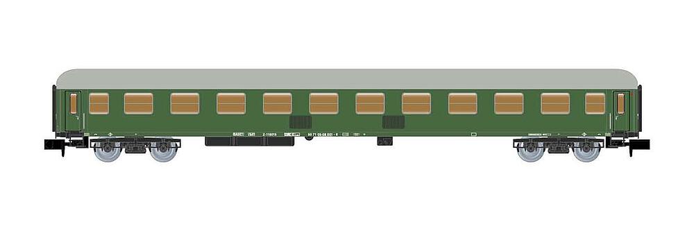 ARNOLD HN4293  1/160   Armée espagnole, voiture de voyageurs Z-118000, vert olive 