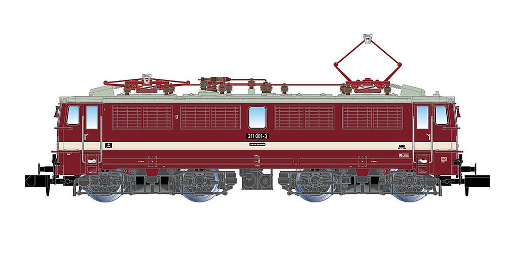 ARNOLD HN2523  1/160   DR, locomotive électrique BR 211 