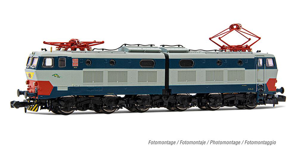 ARNOLD HN2531S  1/160   FS, Locomotive électrique E.656, modèle réduit, série 2, bleu/gris 