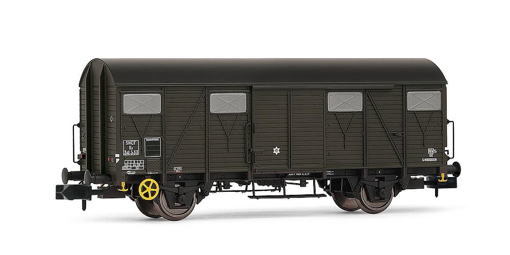 ARNOLD HN6514  1/160   SNCF, coffret de 2 wagons de marchandises couverts à 2 essieux K 