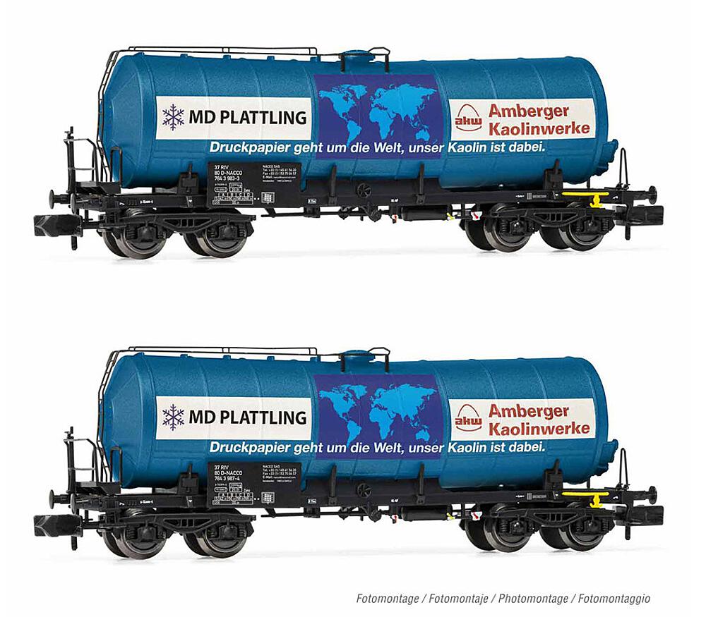 ARNOLD HN6542  1/160   NACCO, wagon-citerne à 4 essieux Zans 