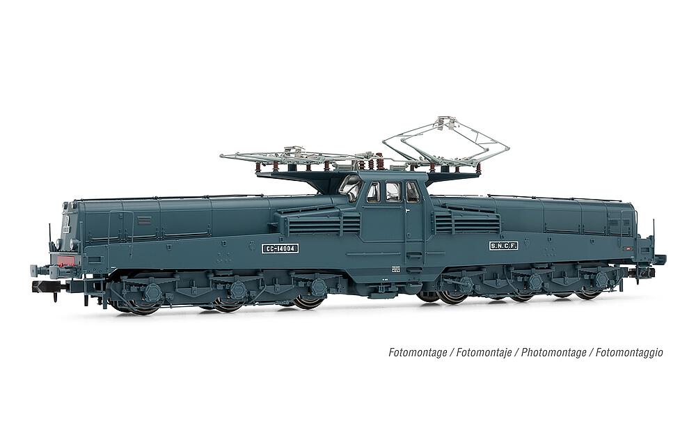 [ARNOLD HN2547  ] ARNOLD HN2547  1/160   SNCF, locomotive électrique CC 14004, avec 4 phares, bleu 