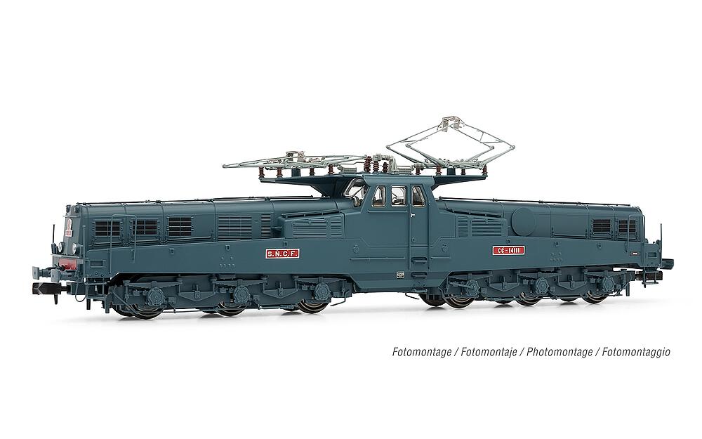 ARNOLD HN2549  1/160   SNCF, locomotive électrique CC 14004, avec 4 phares, bleu 