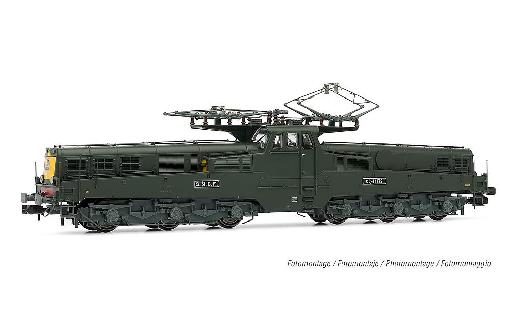 ARNOLD HN2550S  1/160   SNCF, locomotive électrique CC 14004, avec 2 phares, vert 