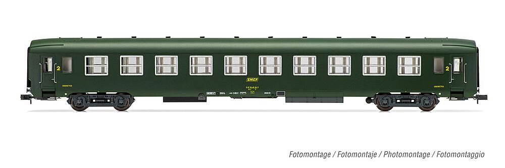ARNOLD HN4386  1/160   SNCF, voiture-couchettes DEV AO B10c10, vert, avec logo encadr 