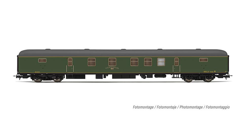 ELECTROTREN HE4022   H0  RENFE, chariot postal DGDC-3000 