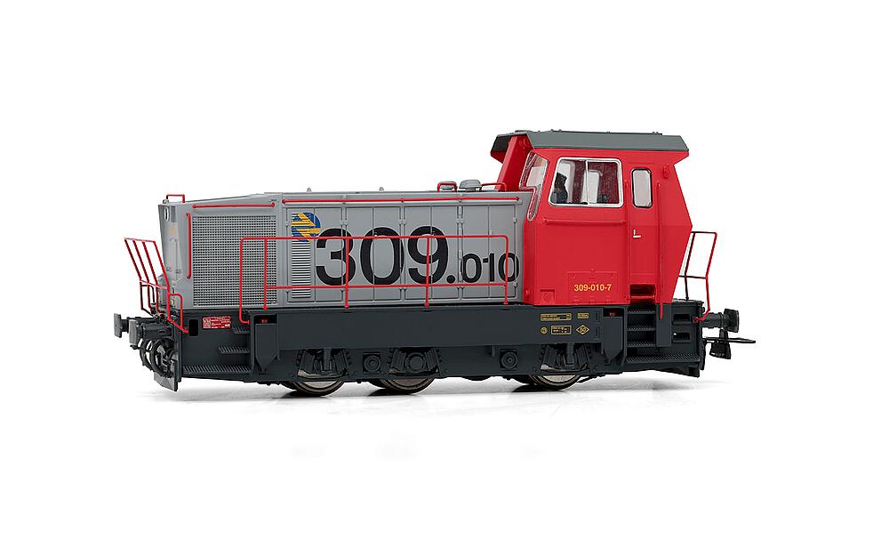 ELECTROTREN HE2014S   H0  RENFE, locomotive de manœuvre diesel 309, avec son numérique 