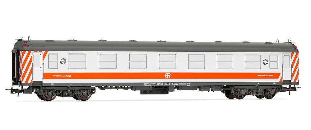 ELECTROTREN HE5096  1/87   RENFE, voiture de service ferroviaire S-1034, régional 