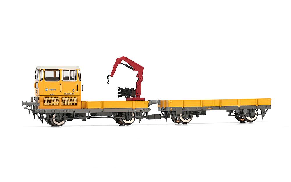 [ELECTROTREN HE2008  ] ELECTROTREN HE2008  1/87   RENFE, locomotive diesel, KLV 53, jaune 