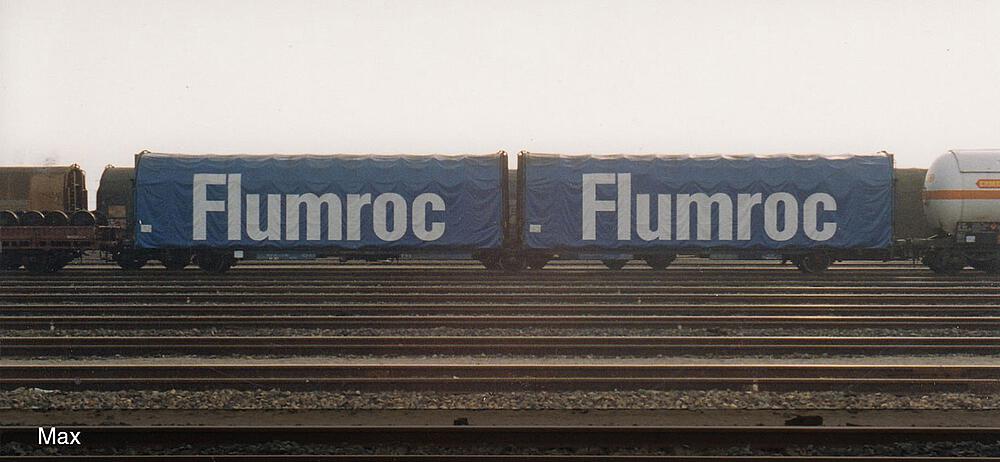 JOUEF HJ6238  1/87   SNCF, wagon à 3 essieux. Wagon à bâche coulissante Lails, bleu, Flumroc 