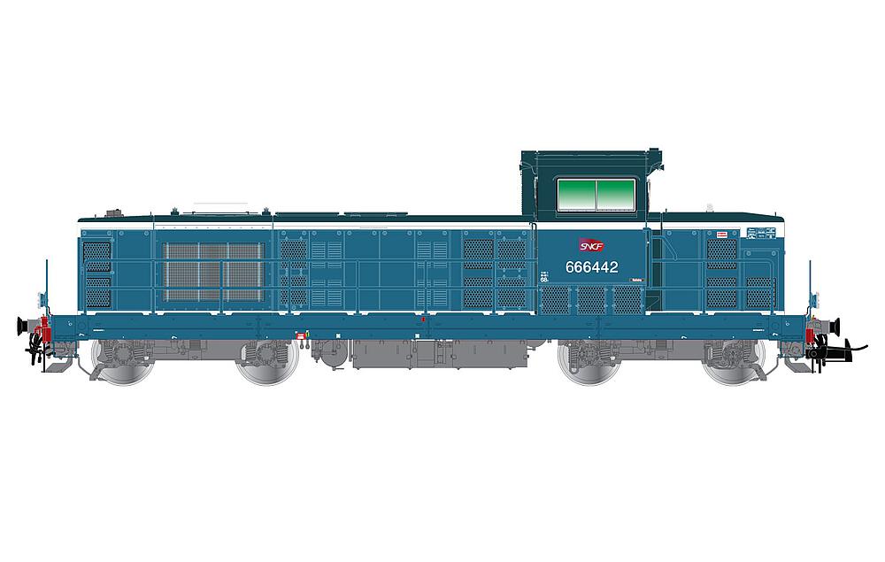 JOUEF HJ2441S   SNCF, locomotive diesel BB 666442, avec son numérique 