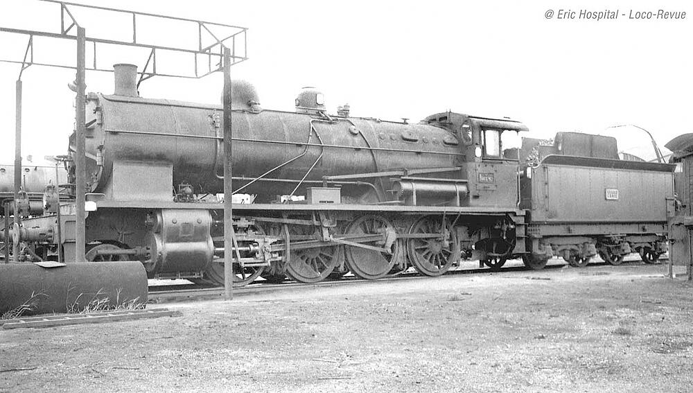 JOUEF HJ2407  1/87   SNCF, locomotive à vapeur 140 C 362, avec tender 18 C 550, noir/vert 