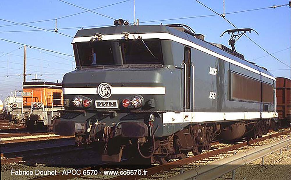 JOUEF HJ2426  1/87   SNCF, locomotive électrique CC 6543 Maurienne, Vert 