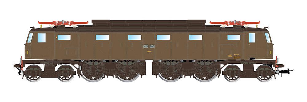 RIVAROSSI HR2902S  1/87   FS, Locomotive électrique E.428 en version semi-aérodynamique 