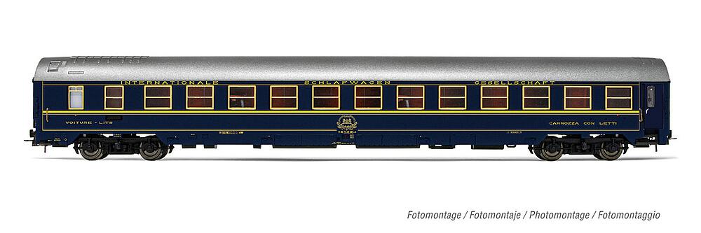 RIVAROSSI HR4333  1/87   CIWL, Voiture-lits MU 64 WMD, établi pour la DB 