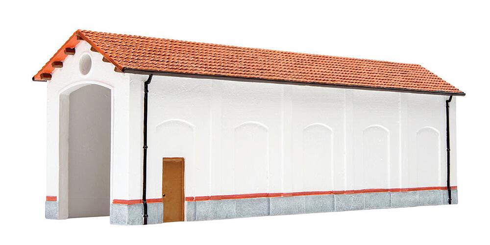 [RIVAROSSI HC8061  ] RIVAROSSI HC8061  1/87   Petite remise à locomotives 