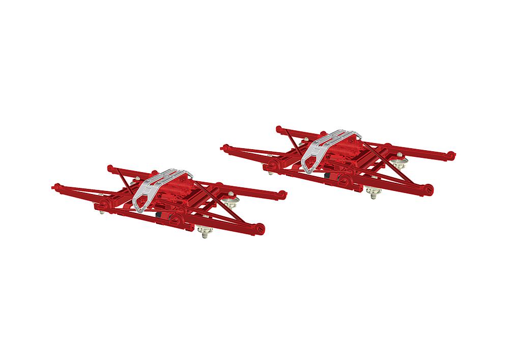 RIVAROSSI HC8111   H0  FS, pantographes 52, 2 pièces 