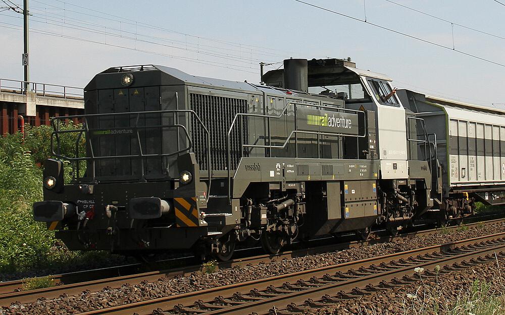 RIVAROSSI HR2920S  Rißst24 H0  DB/NorthRail, locomotive diesel Vossloh DE 18 en livrée blanche, Digital Sound 