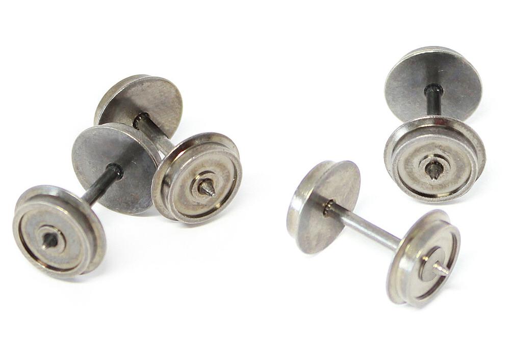 RIVAROSSI HC6102  1/87   Ensembles de roues à courant alternatif, 10,50 mm, 4 pièces 