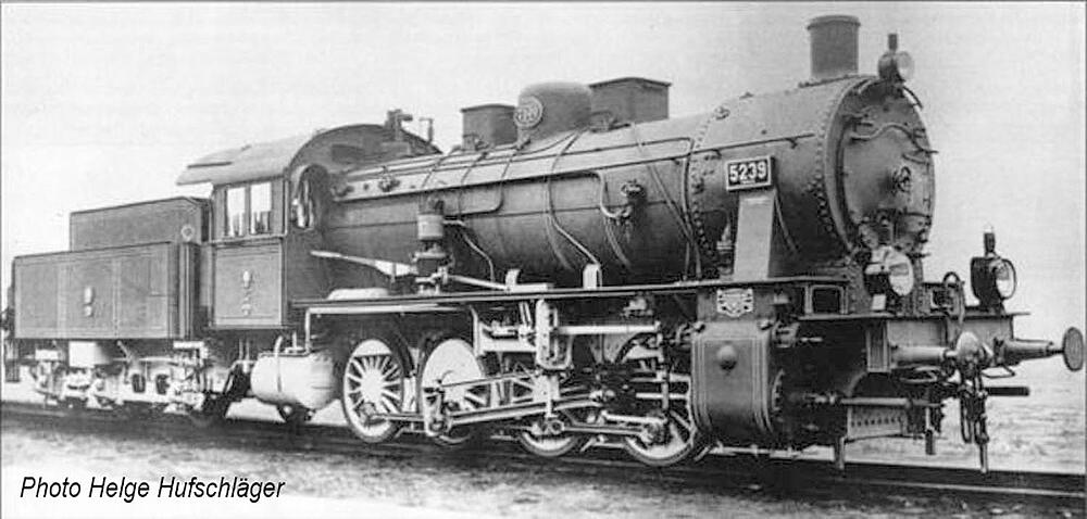 RIVAROSSI HR2807  1/87   KPEV, locomotive à vapeur G 8.1, vert/noir 