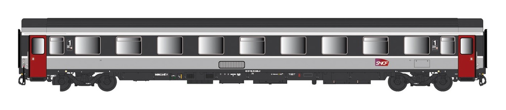 LS MODELS 40382 VSE B9u Ex. A9u, Corail +, logo carmillon, avec air conditionné Ep IV  