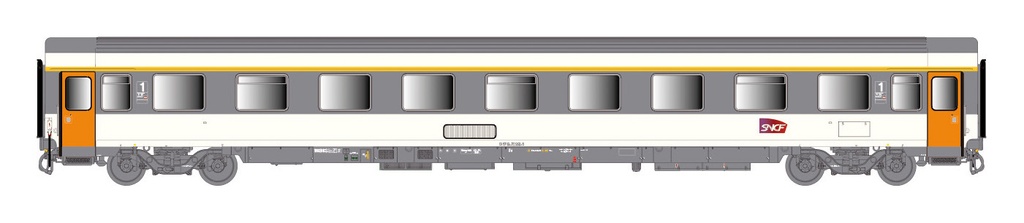 LS MODELS 40383 VSE A9u, Corail, logo carmillon , avec air conditionné Ep V-VI