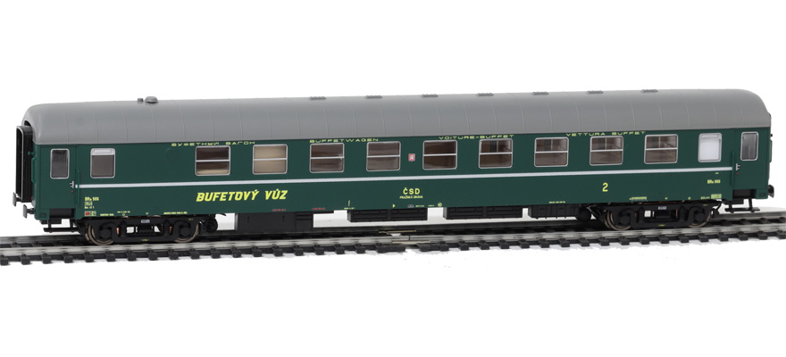 IGRA Model 97110056   H0 Voiture-buffet BRa Praha IIIe époque III.