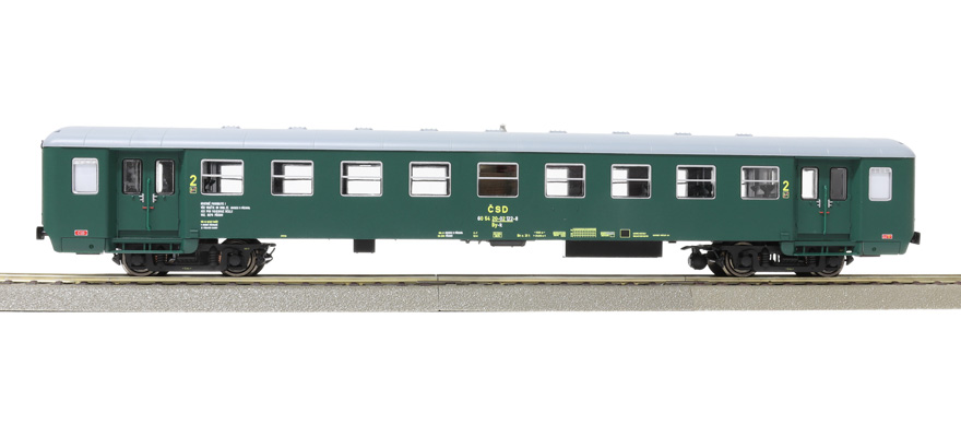 IGRA Model 97110046   H0 Voiture de voyageurs By-k Přerov ČSD IV.