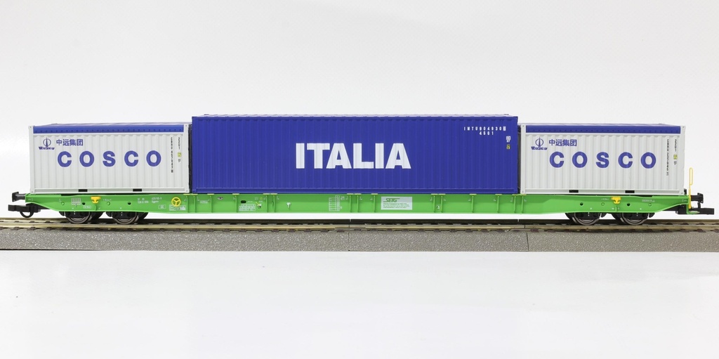 IGRA Model 96010073   H0 Sggnss SETG Italia 40' + 2x Cosco OT 20' VI.