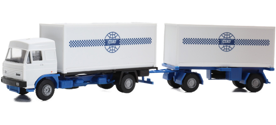 IGRA Model 66618029   H0 Liaz ČSAD glacière + semi-remorque IV.