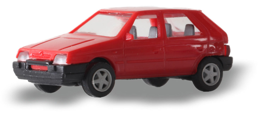 IGRA Model 67918113   H0 Set 3x Škoda Favorit-différents kits de couleurs IV.