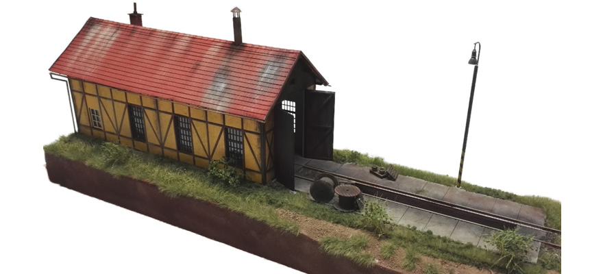 [IGRA Model 181005e  ] IGRA Model 181005e   H0 Remise à locomotives Ybbsitz H0e 