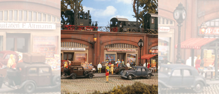 Brawa 2881 H0 Arcades/Fenêtres 