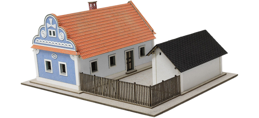IGRA Model 211006   H0 Maison de campagne 4 H0 