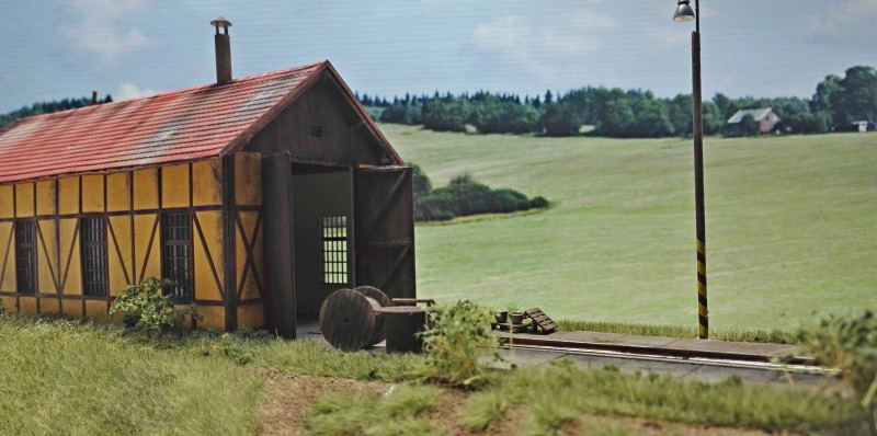 IGRA Model 181005   H0 Remise à locomotives d'Ybbsitz  I.