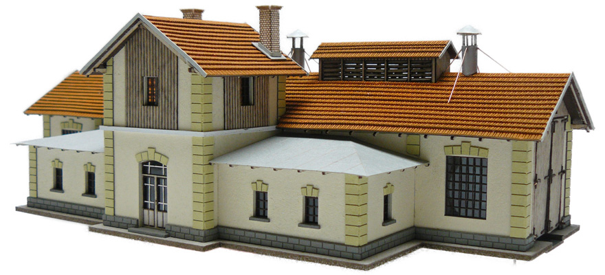 IGRA Model 170006   TT Remise à locomotives de Prievidza  