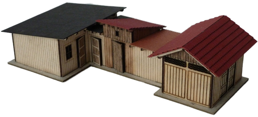 IGRA Model 161004   H0 Composition des écailles Mala Hrastice  