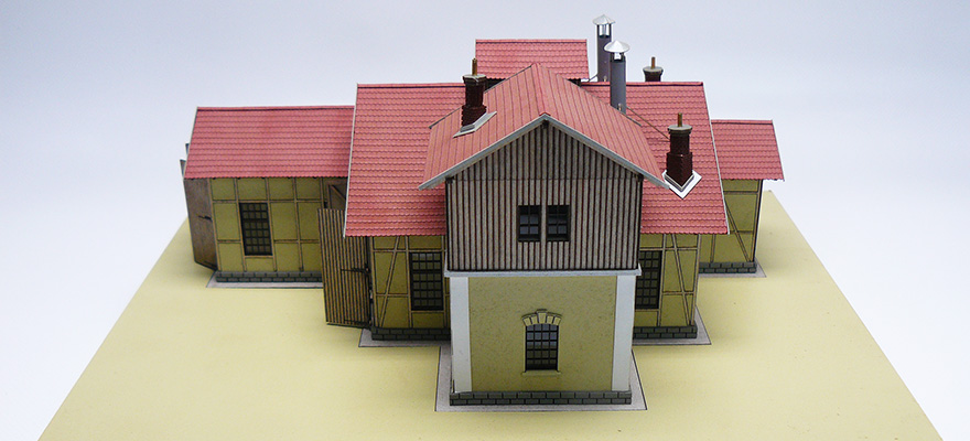 IGRA Model 160017   TT Remise à locomotives de Zwettl  
