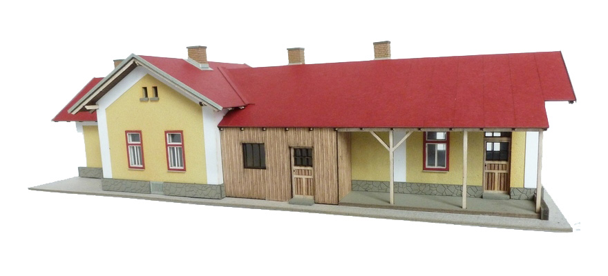 IGRA Model 152013   N Bâtiment de la gare de Mala Hrastice 