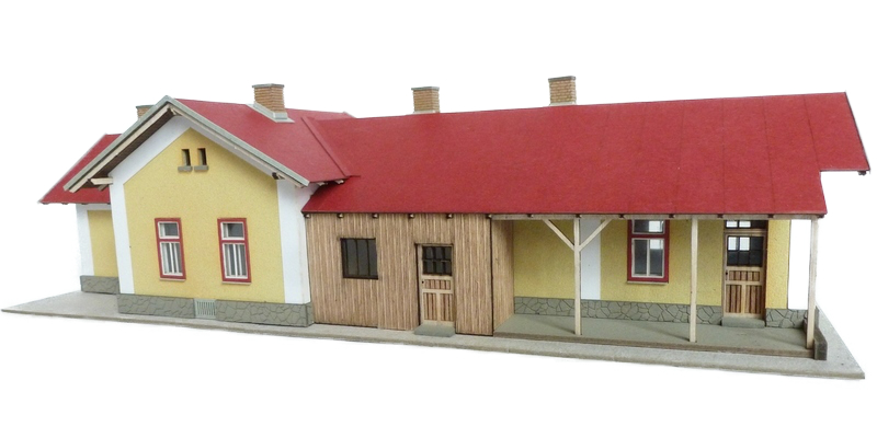 IGRA Model 151013   H0 Bâtiment de la gare de Mala Hrastice 