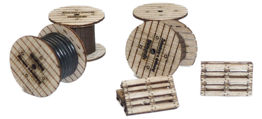 IGRA Model 120017   TT Palettes et bobines  
