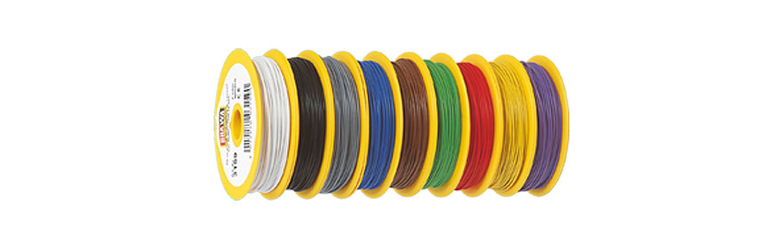 Brawa 3152 Fils de commutation 0,14mm² 25m rt 