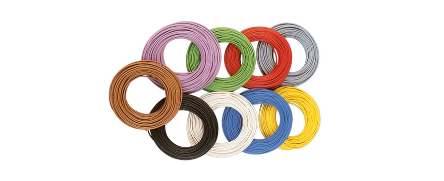 Brawa 32408 Fil de décodeur 0,05mm² 10m sw 