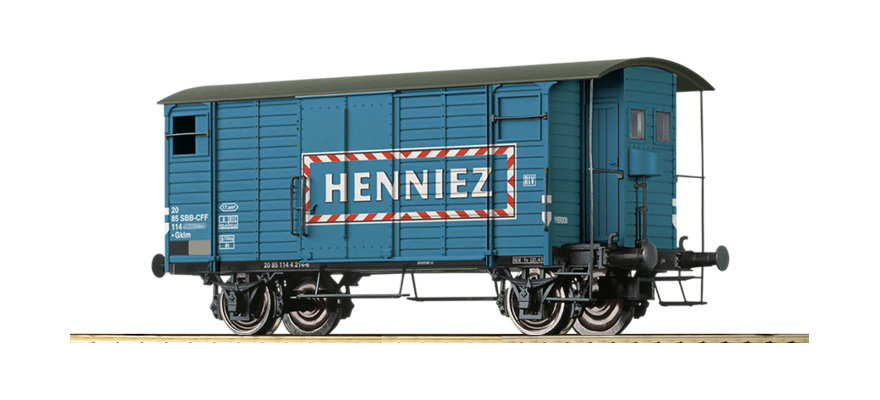 Brawa 47882 H0 GÜW Gklm SBB III Henniez 