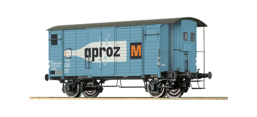 Brawa 47885 H0 GÜW Gklm CFF IV Aproz 