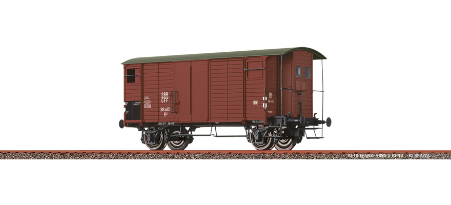 Brawa 47892 H0 GÜW K2 CFF III 